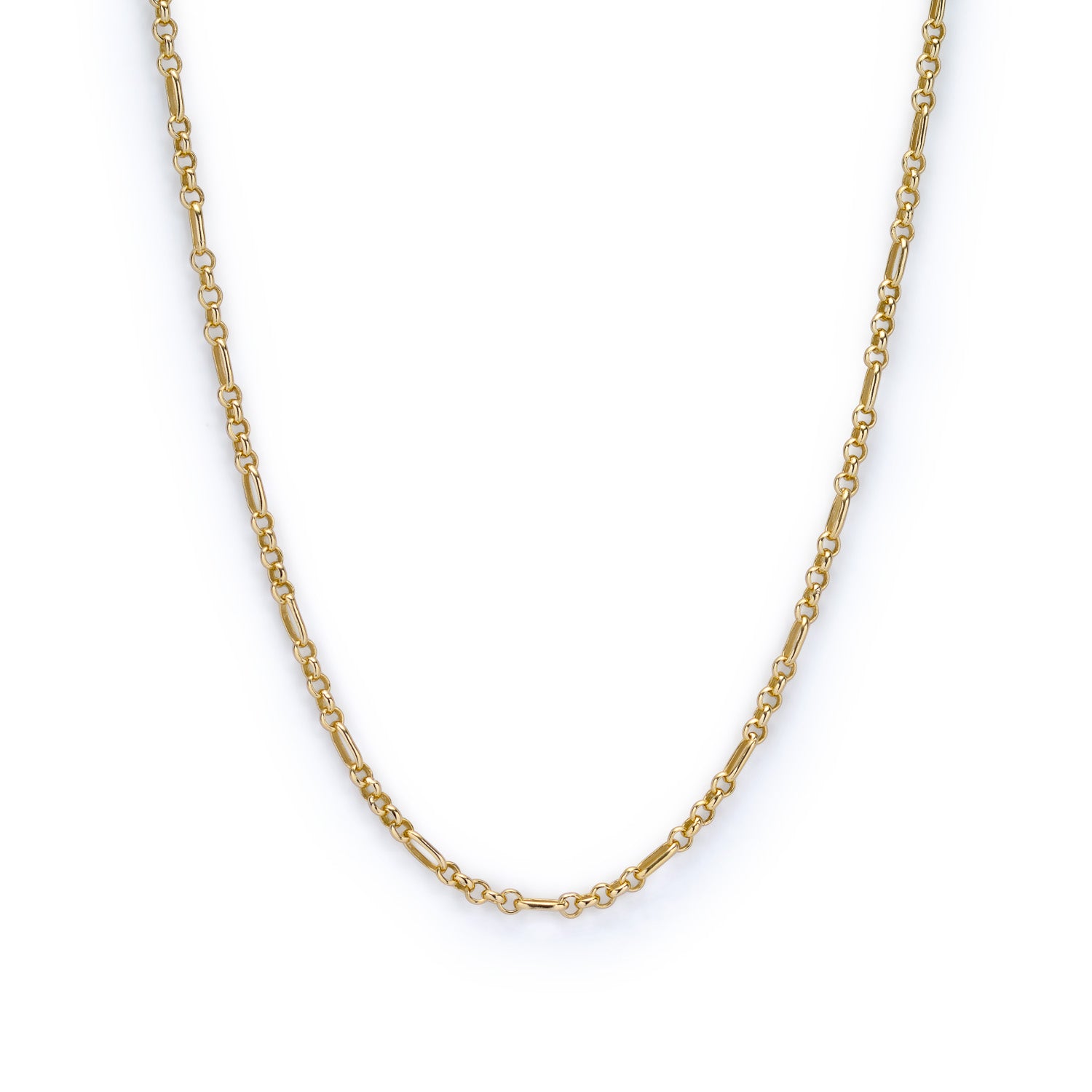Classic Gold Link Chain Necklace (18" or 30" available)