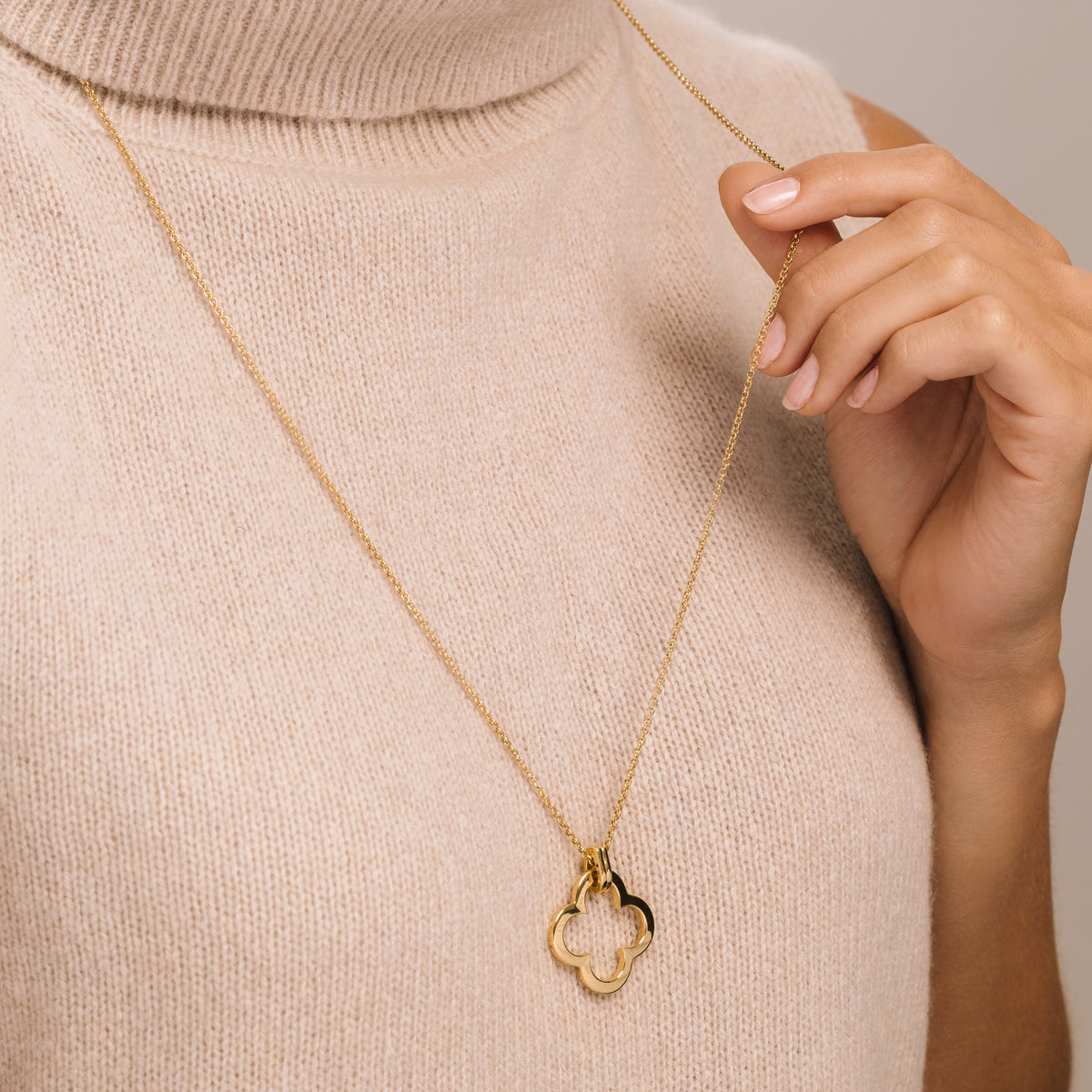 Long Classic Belcher Gold Chain - Lulu B London Jewellery