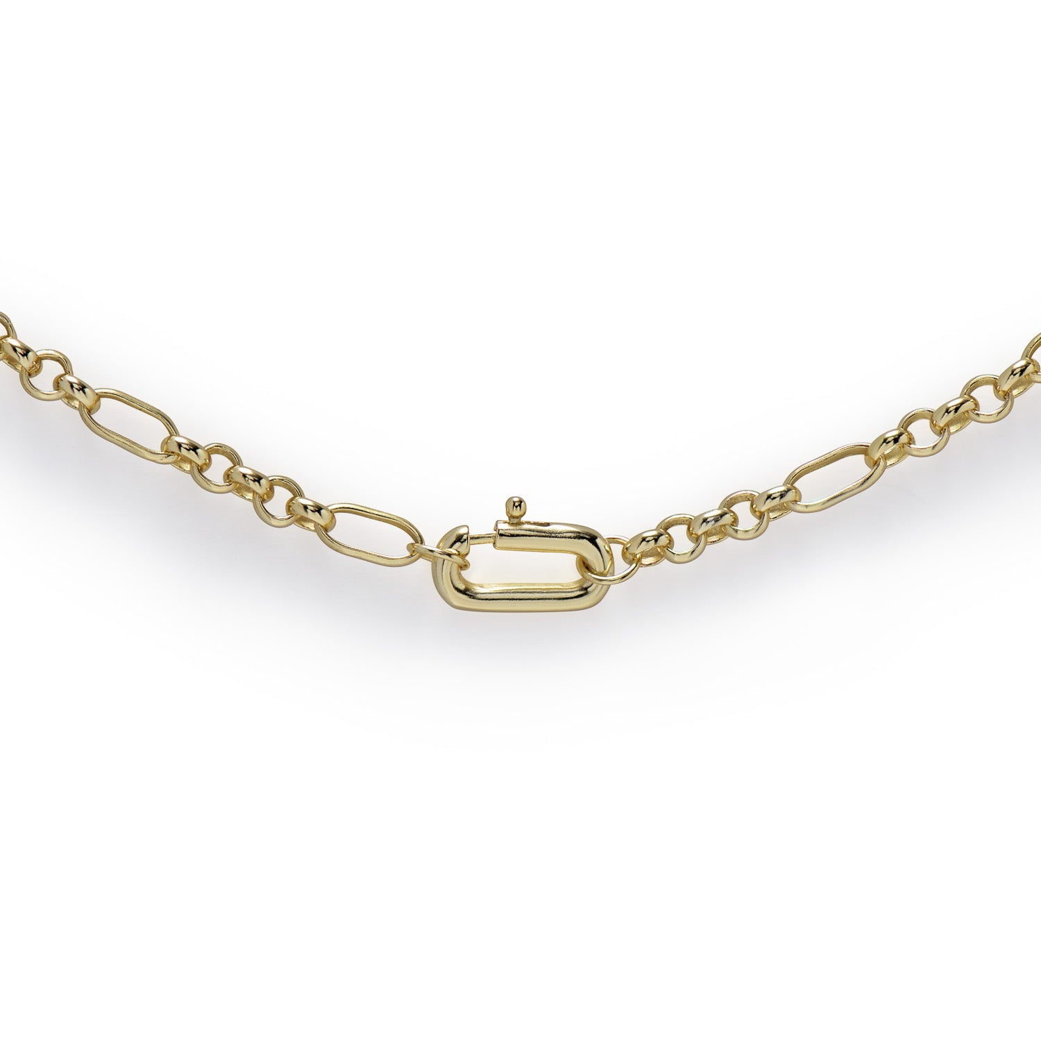 Classic Gold Link Chain Necklace (18" or 30" available)