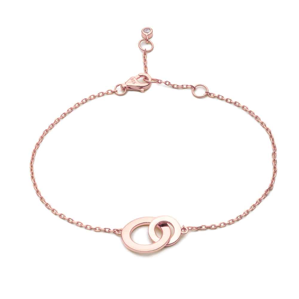 Eternity Rose Gold Bracelet - Lulu B Jewellery