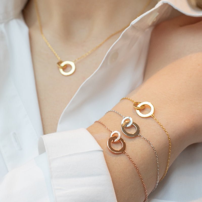 Eternity Silver Bracelet - Lulu B Jewellery