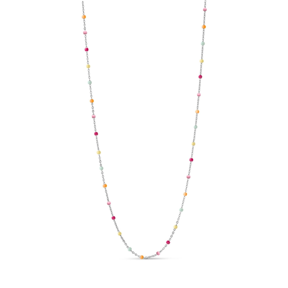 Silver Iris Necklace (Rio) - Lulu B Jewellery
