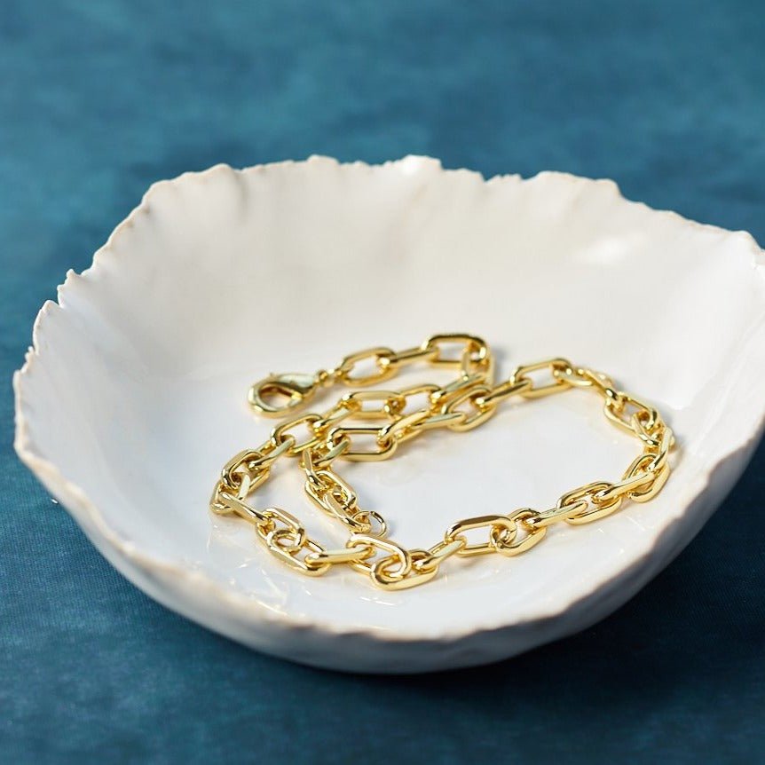 18" Gold Chain Necklace - Devonshire - Lulu B Jewellery