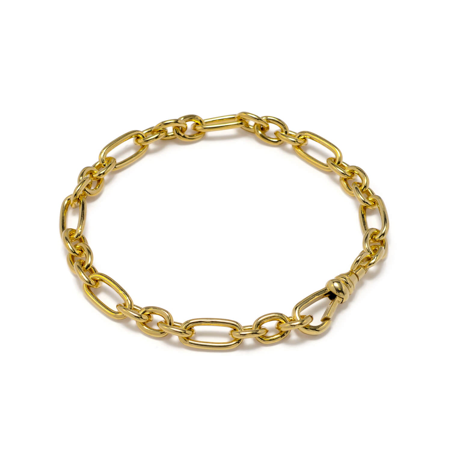 Gold Chain Bracelet - Fetter (7 or 7.5" chain available)