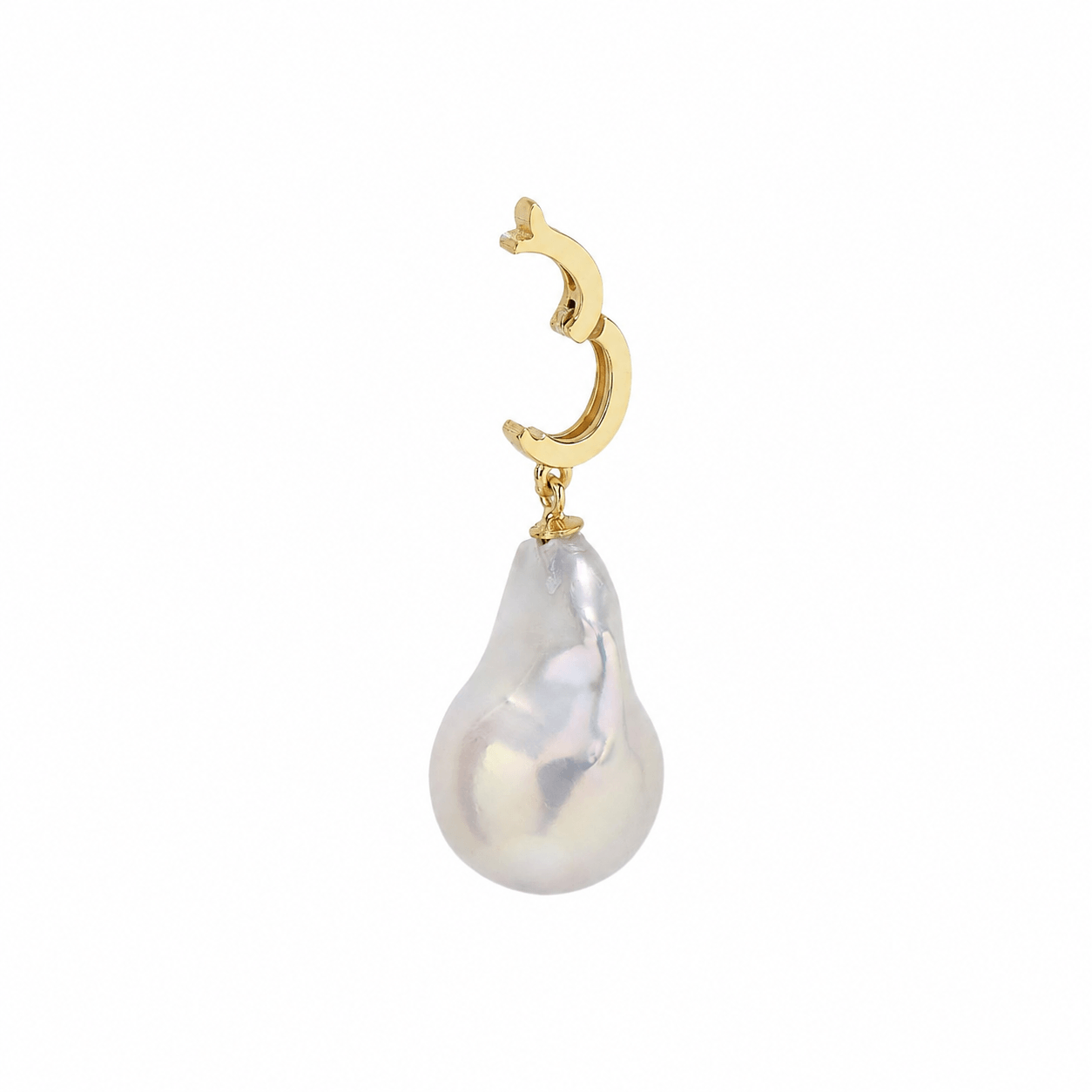 Baroque Pearl Detachable Clip - On Pendant Charm - Lulu B Jewellery