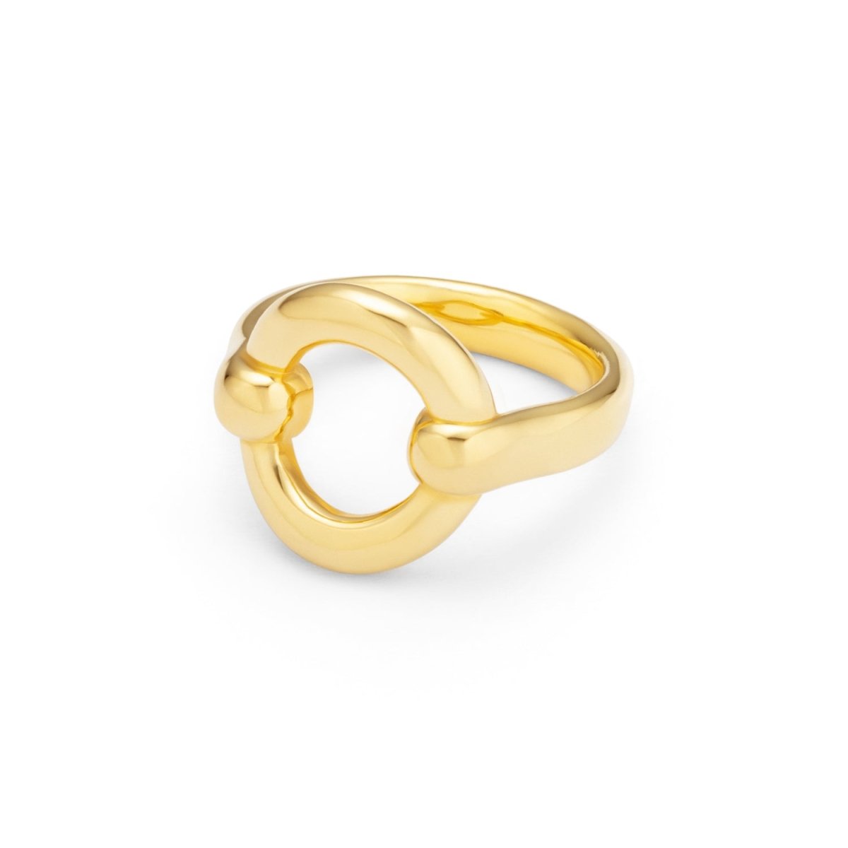 Circle Gold Ring - Siena - Lulu B Jewellery