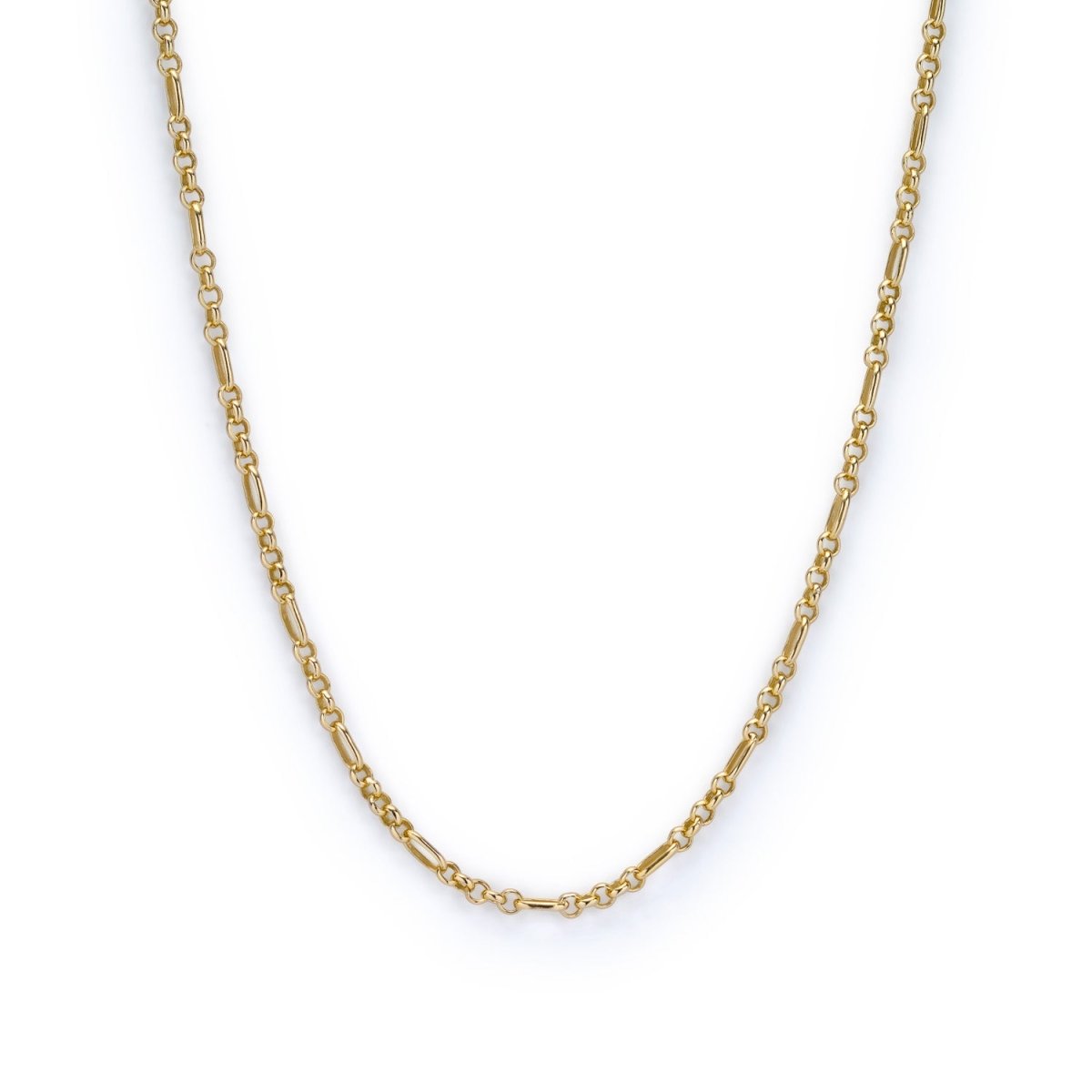 Classic Gold Link Chain Necklace (18" or 30" available) - Lulu B Jewellery