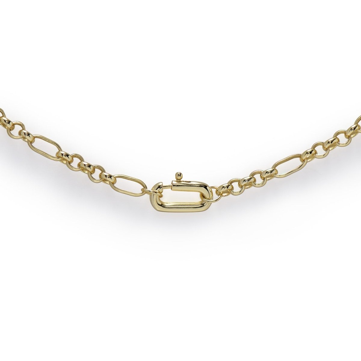 Classic Gold Link Chain Necklace (18" or 30" available) - Lulu B Jewellery