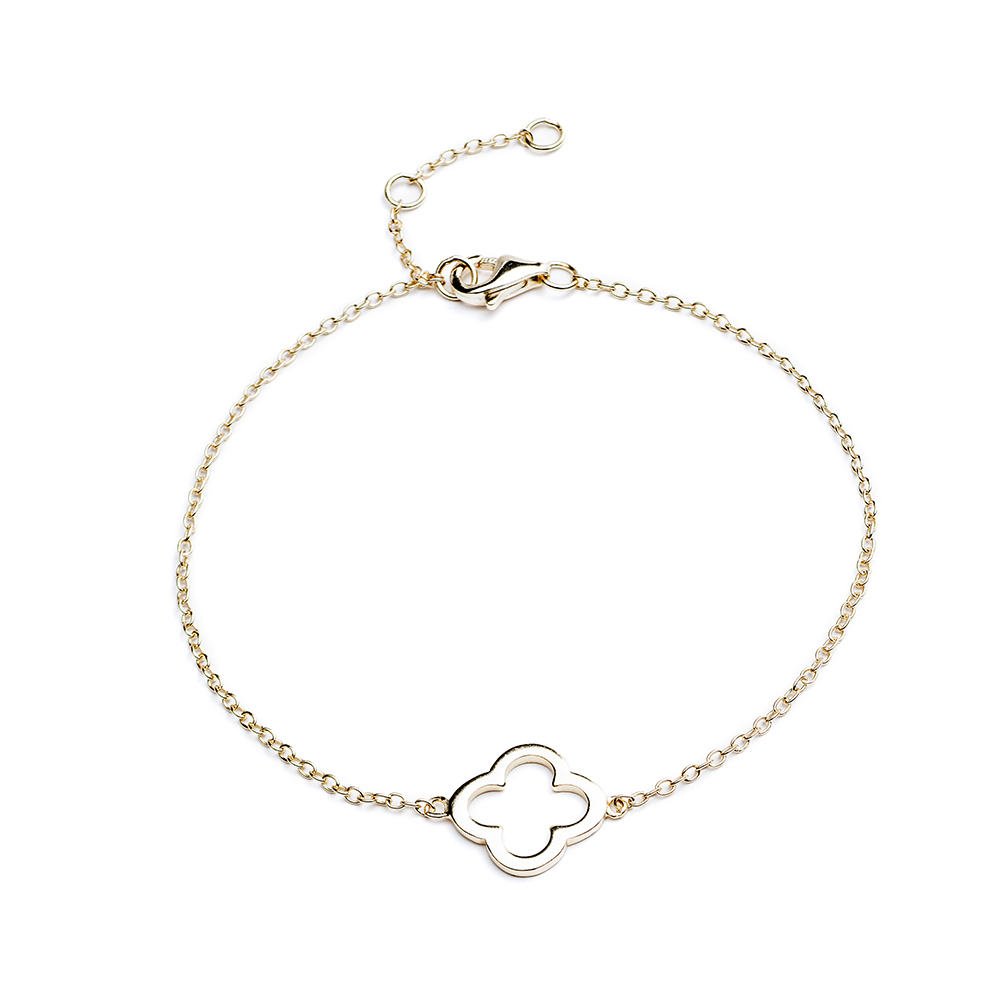 Clover Bracelet (Gold) - Lulu B Jewellery