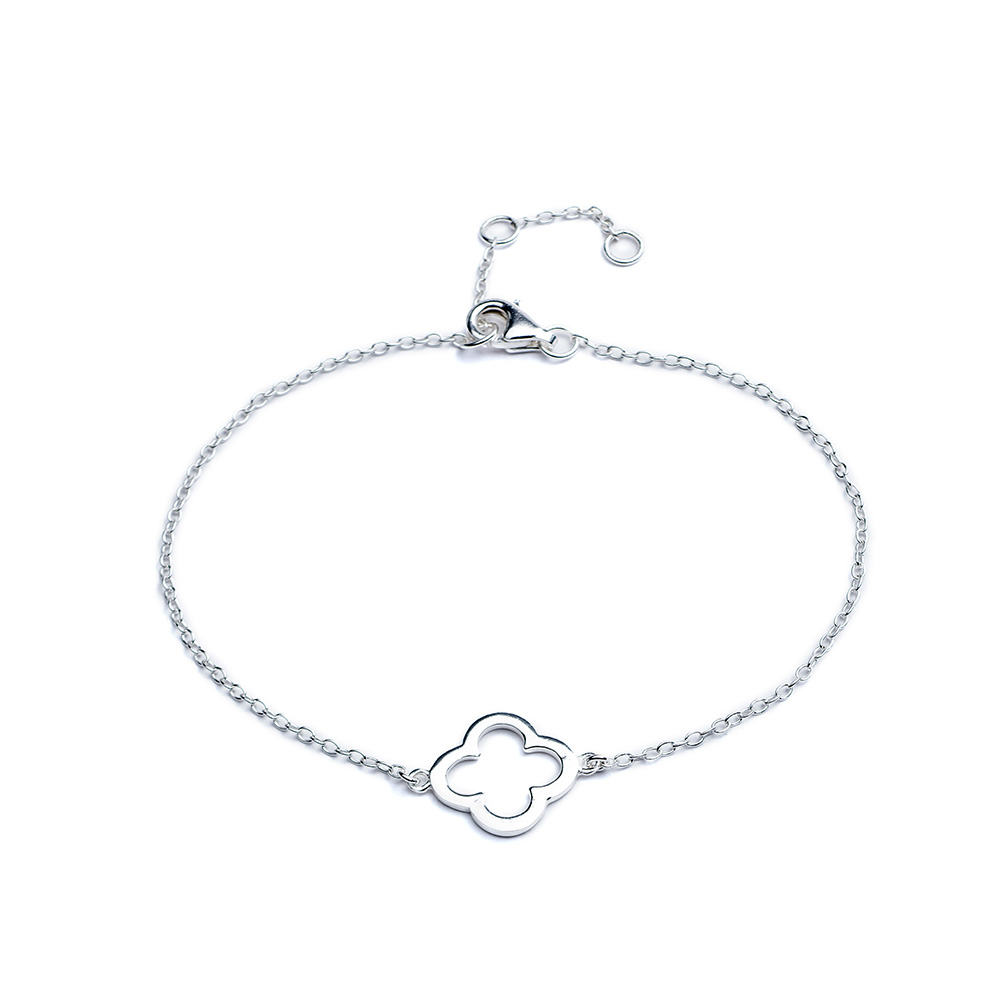 Clover Bracelet (Silver) - Lulu B Jewellery