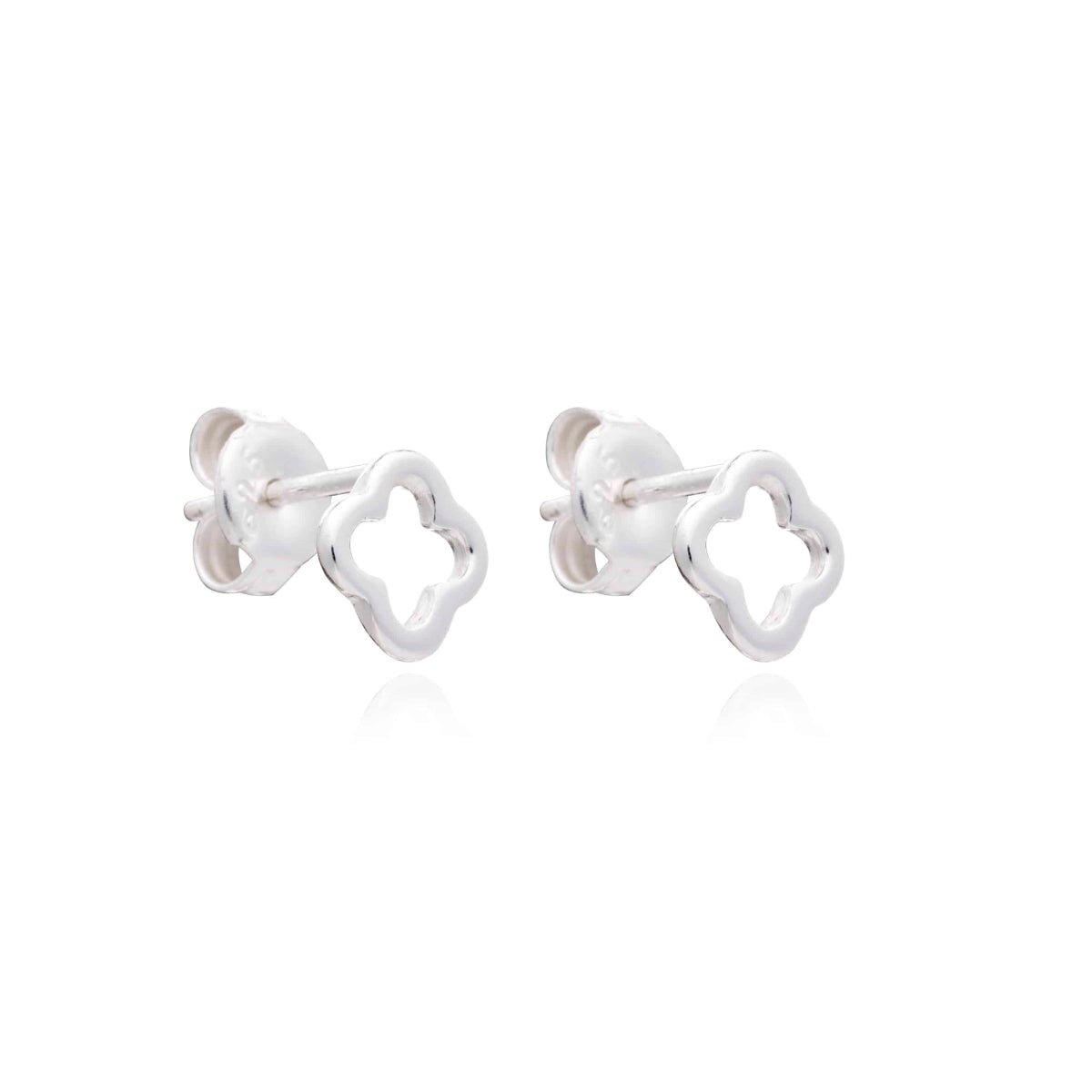 Clover Studs (Silver) - Lulu B Jewellery