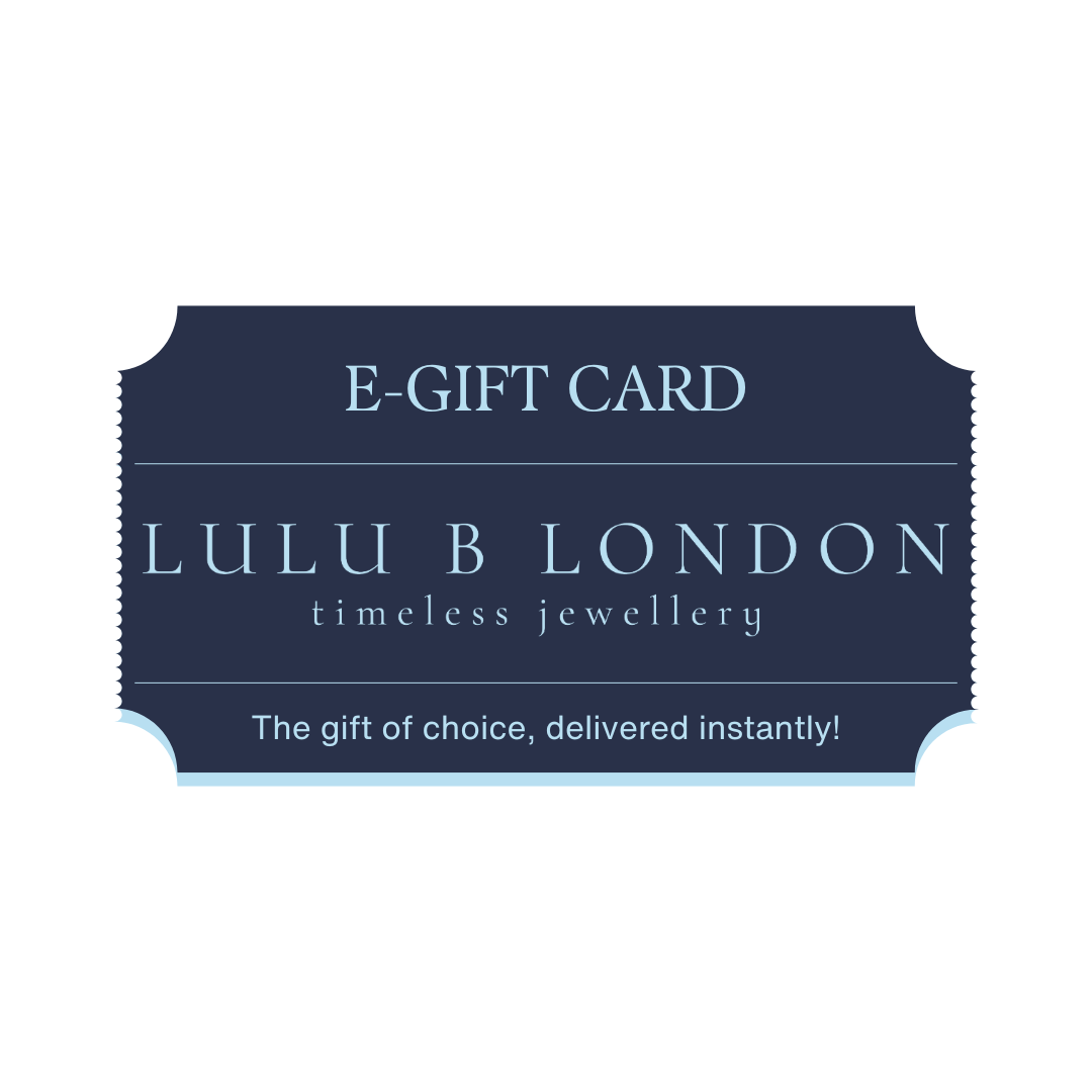 E - Gift Card (£10 - 250) - Lulu B Jewellery