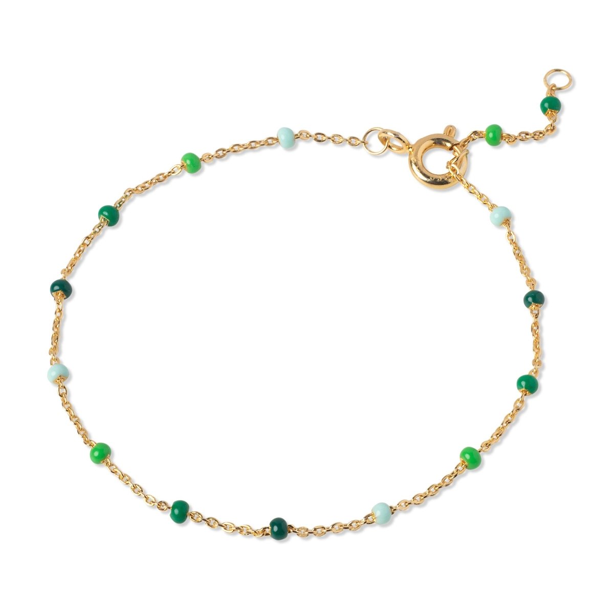 Enamel Gold Bracelet - Jardin - Lulu B Jewellery