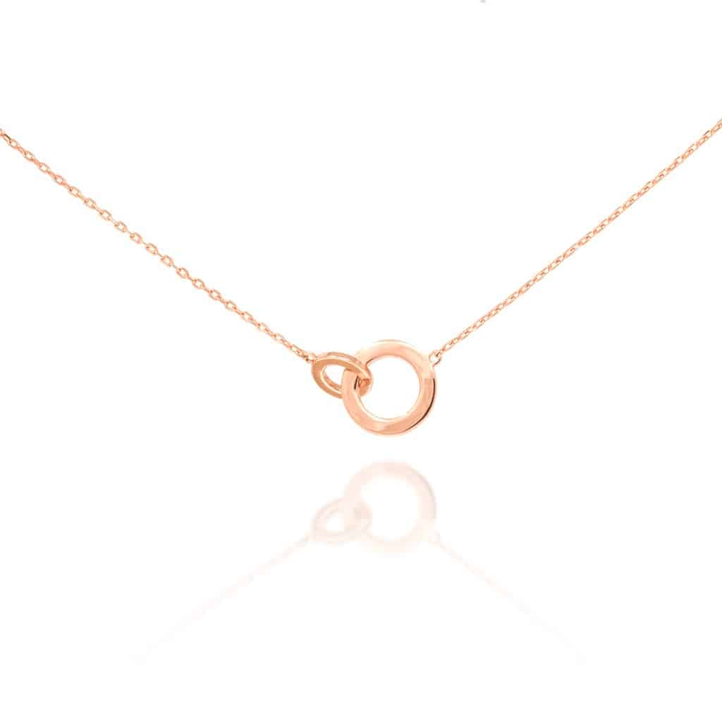 Eternity Rose Gold Necklace - Lulu B Jewellery