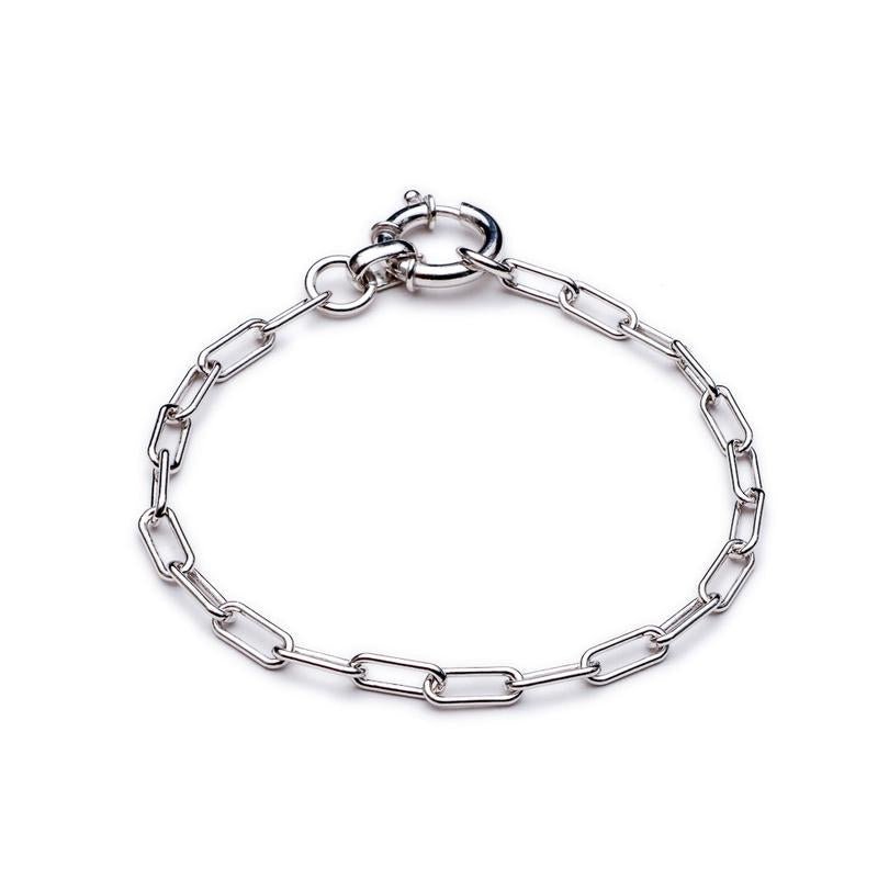 Silver Chain Bracelet - Bond - Lulu B Jewellery