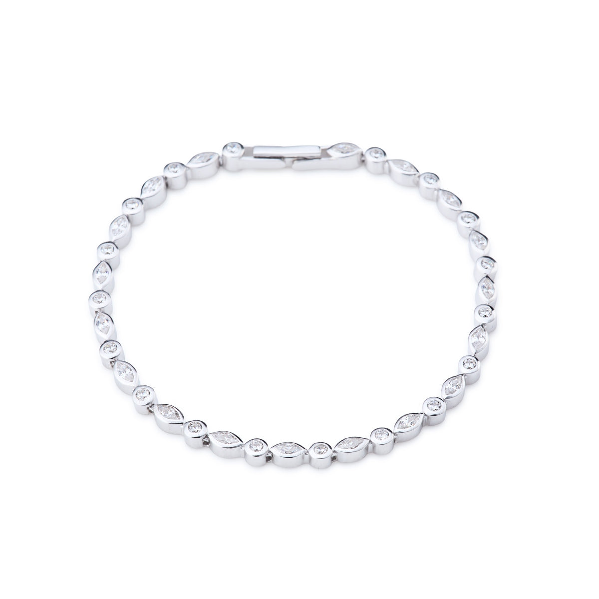Tennis Silver Bracelet