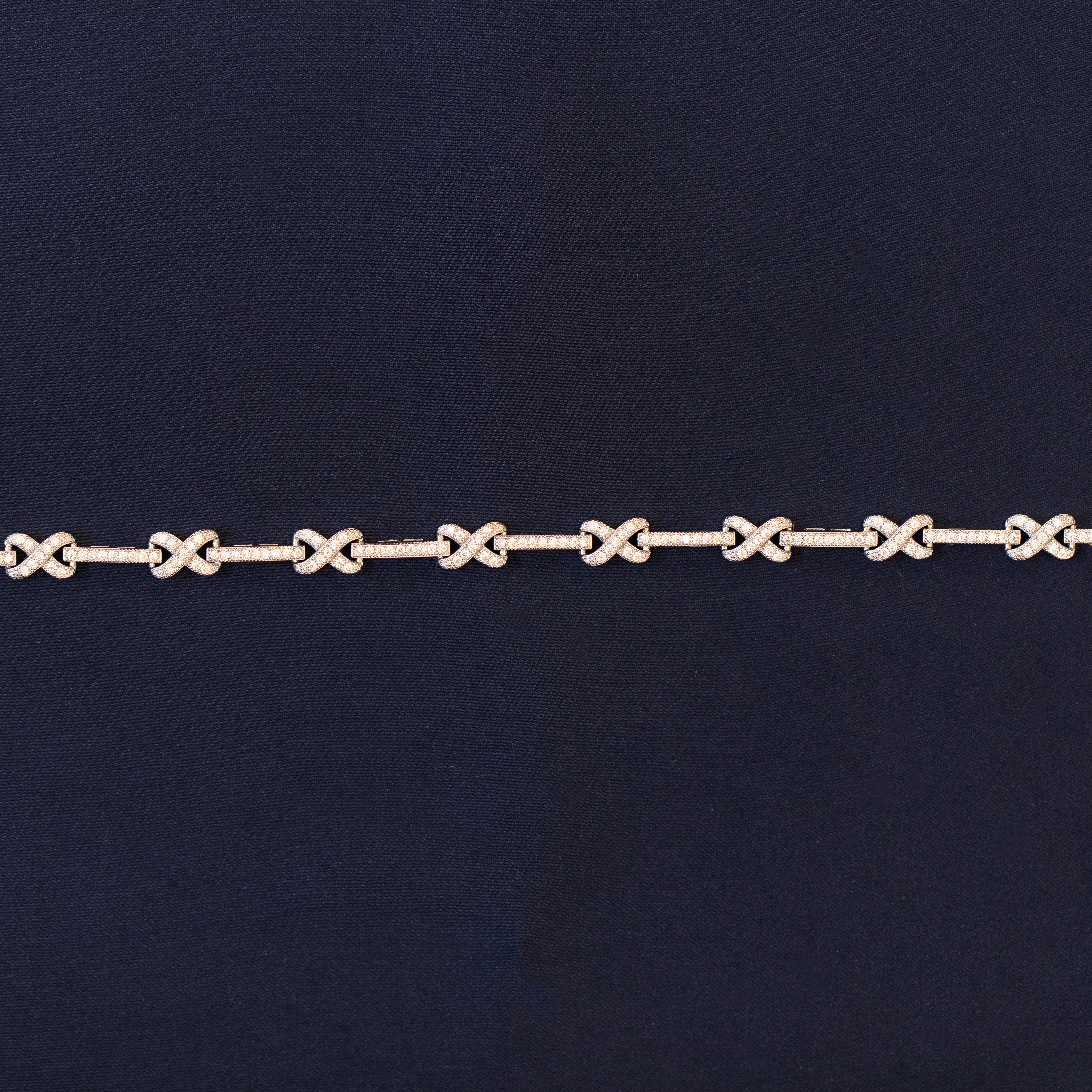 Silver Infinity Chain Bracelet - Lulu B Jewellery
