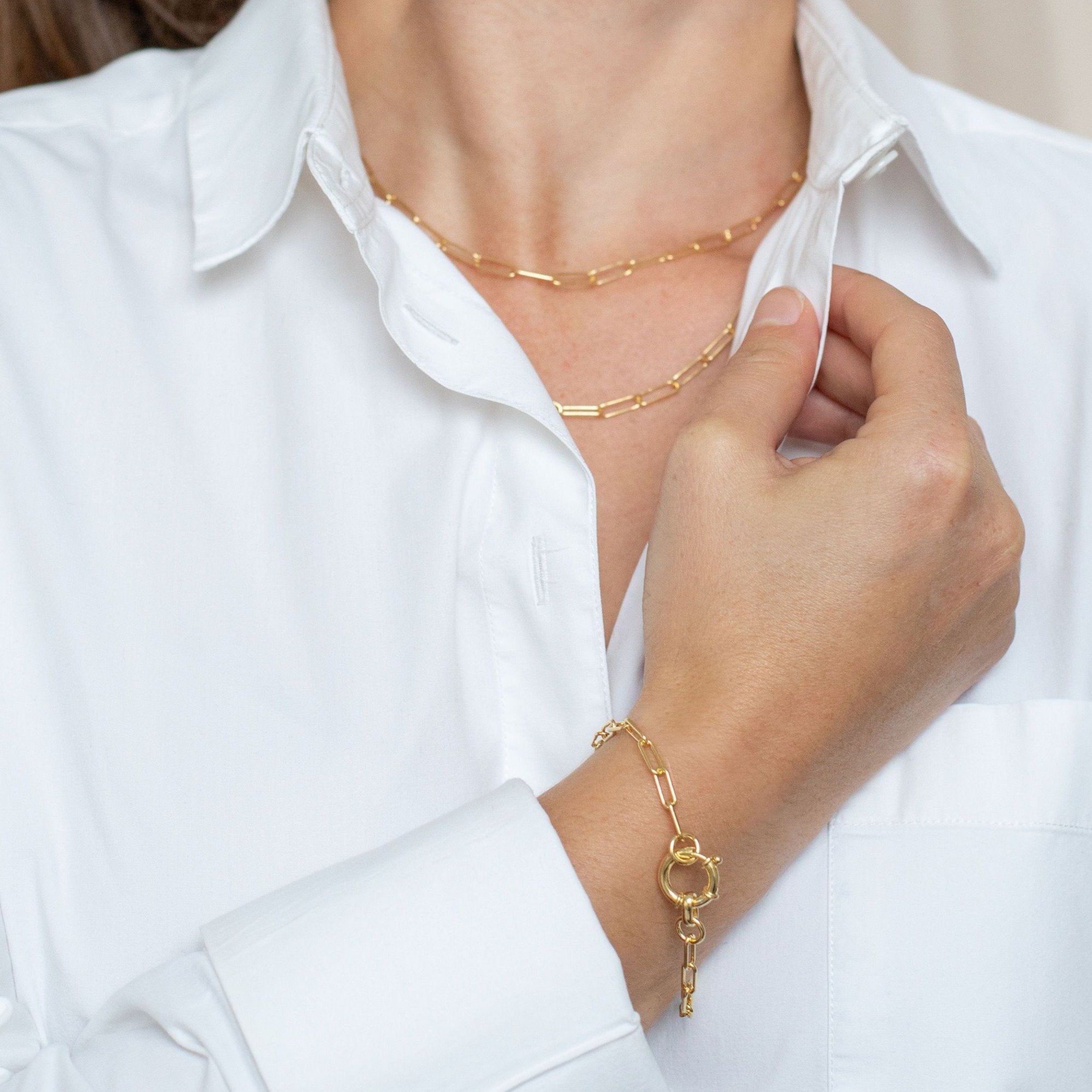Gold Bond Chain Bracelet - Lulu B Jewellery