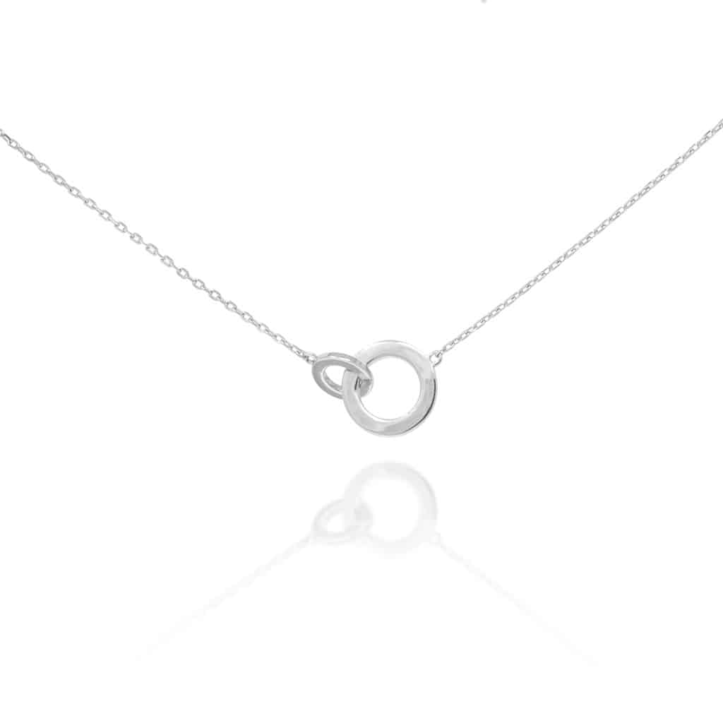 Silver Eternity Necklace - Lulu B Jewellery