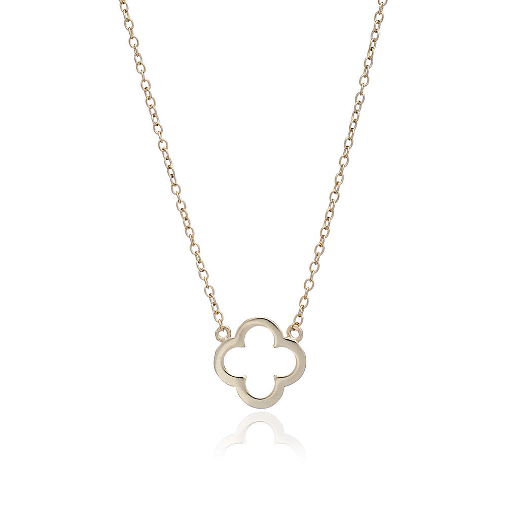 Gold Clover Necklace - Lulu B Jewellery