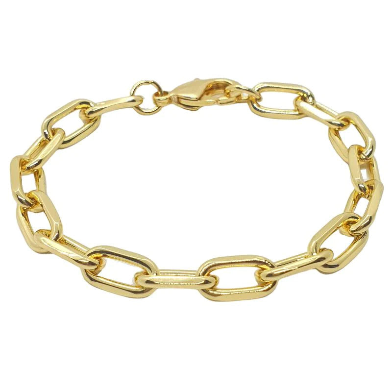 Chunky Gold Chain Bracelet - Devonshire