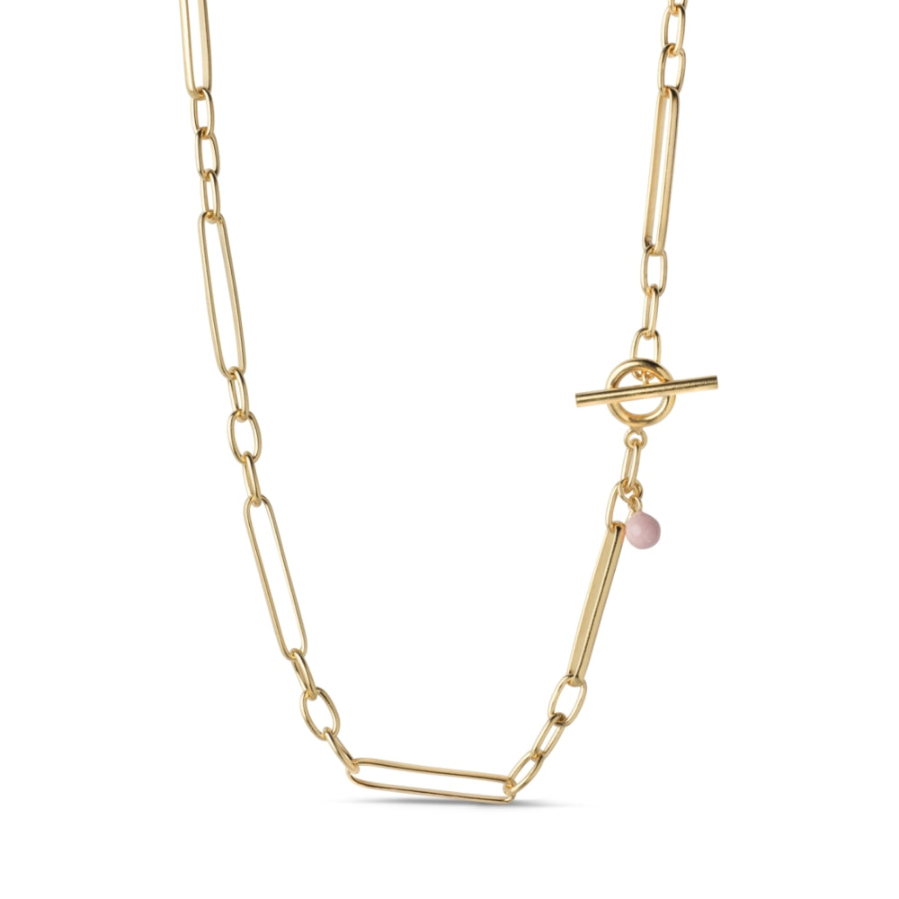 Gold Lara Chain Necklace - Lulu B Jewellery