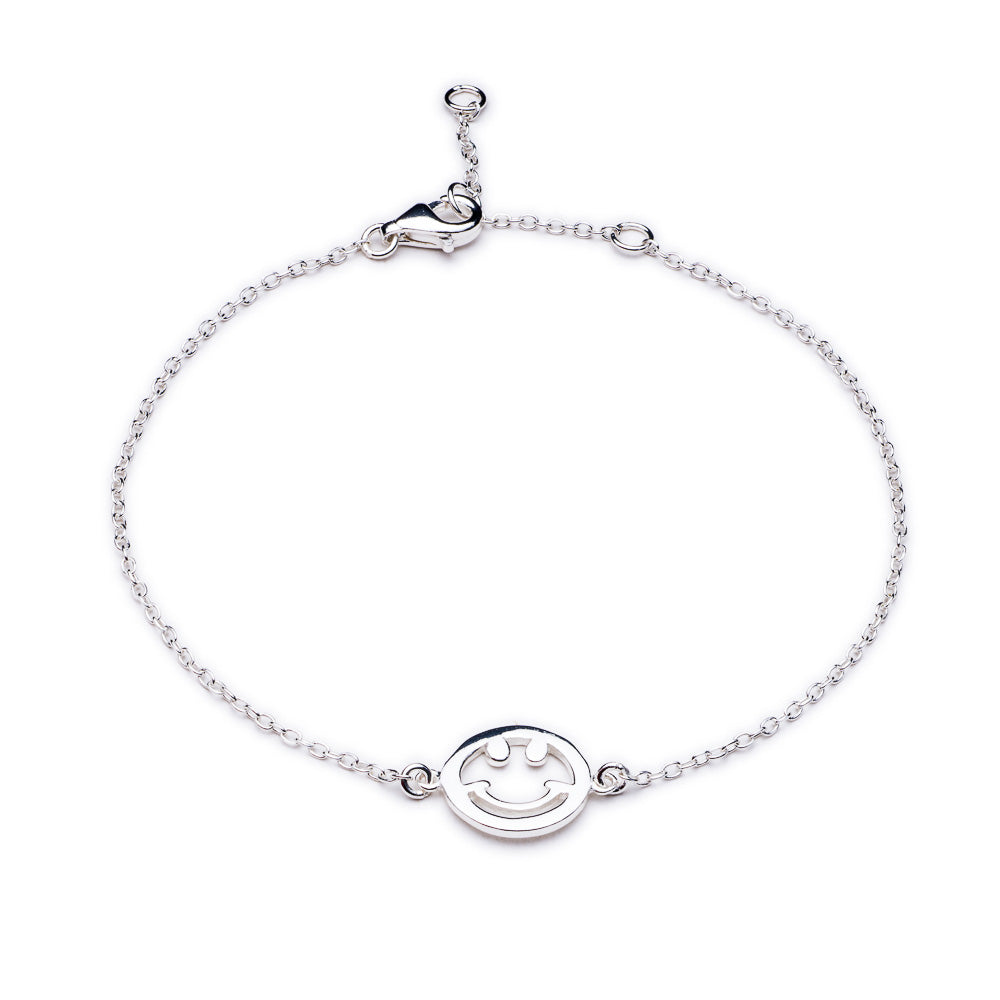 Silver Smile Bracelet - Lulu B Jewellery