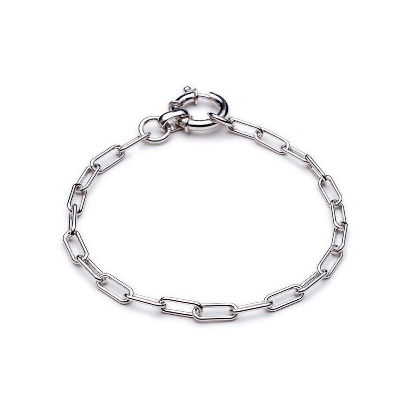 Silver Bond Chain Bracelet - Lulu B Jewellery