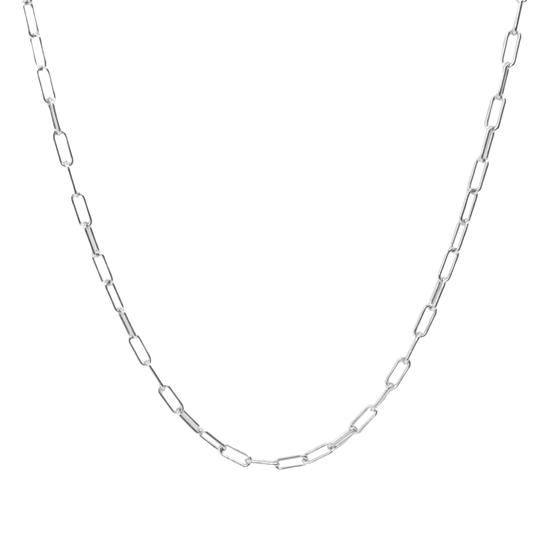 Silver Bond Chain Necklace - Lulu B Jewellery